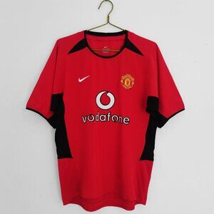 Nike Retro Manchester United 02-04 RONALDO #7 Home Short Sleeve Y2K Jersey